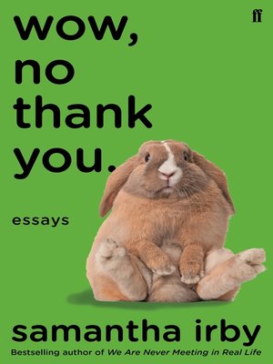 Wow, No Thank You. - ebook